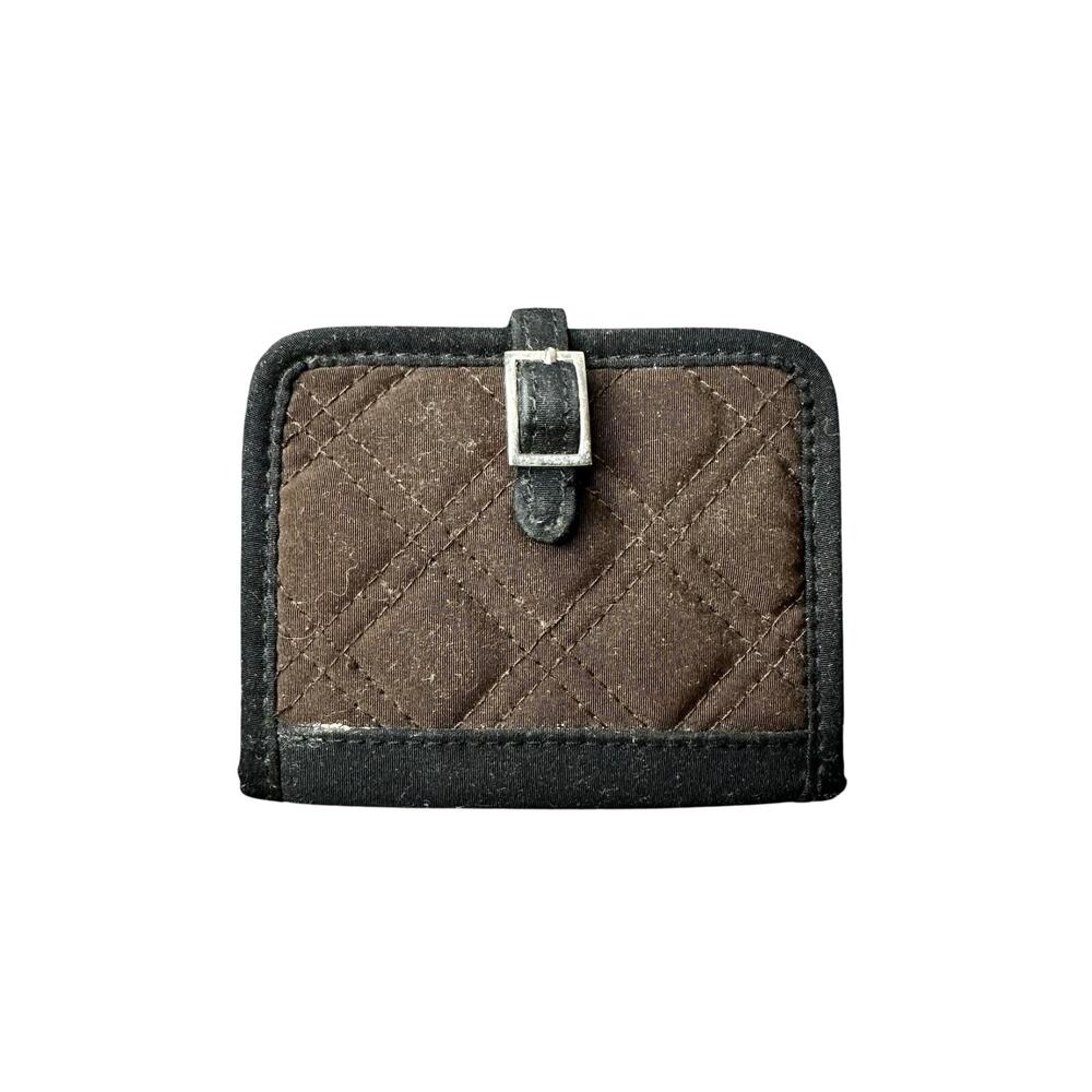 Vera Bradley Quilted Microfiber Credit Card & Pictures Case with Snap